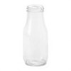 Glass Milk Bottle - Clear - Glass Jars & Bottles - 