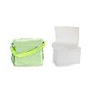 Fabric Storage Bag with 5 Bead Organizers - Green - Fabric Storage Bag - 