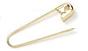 Coiless Safety Pins - Gold - Coilless Safety Pins - Size 1 - 