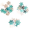 Winter Snowflake Confetti - Blue / Silver / White - Christmas Snowflakes - Snowflake Decorations - 