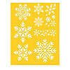 Snowflake Stencil - Christmas Snowflakes - Snowflake Decorations - 