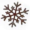 Rusted Tin Snowflakes - Christmas Snowflakes - Snowflake Decorations - 