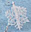 Mini Glitter Snowflakes - White - Christmas Snowflakes - Snowflake Decorations - 
