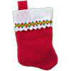 Mini Christmas Stocking - Red Felt Christmas Stockings - Small Christmas Stockings - Miniature Stockings - Red Felt Stockings - Small Red Christmas Stockings - 