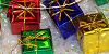 Foil Gift Boxes - Assorted - Christmas Decorations - Christmas Decorating - 