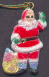 Flat Back Santa w/Hanger -  - 