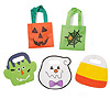 Halloween Canvas Bags - Mini Canvas Tote Bags - Small Canvas Bags - Small Canvas Tote Bags - Canvas Halloween Tote Bags - Halloween Canvas Tote - Kids Halloween Tote Bags - 