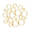 Jump Rings - 20-gauge - Gold- Assorted Sizes - Gold - Jump Rings - Copper - 
