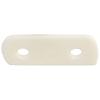 Flat Spacer Bar with 2 Holes - Ivory - Jewelry Dividers - Separator Bar - 