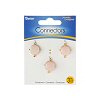 Rhinestone Jewelry Connectors - Pink Op - Bracelet Connectors - Jewelry Spacers - 