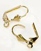 Lever Back Earrings - Gold -  - 
