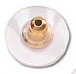 Brass Bullet Clutch with Plastic Pad - Gold Colored - Bullet Clutch - 