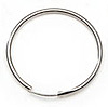 Endless Earring Hoops - Silver Plated - Jewelry Findings - 
