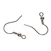 Fish Hook Earrings - Nickel Free - Silver -  - 
