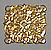 Brass Filigree Square - GOLD - Brass Filigree Square - 