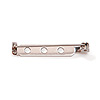 Pin Backs - Bar Pins with Safety Catch - Nickel Plated - Bar Pin Backs - Brooch Pin Backs - 