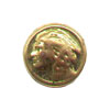 Round Studs - Studs for Clothing - Fabric Studs - GOLD - Gold Nailheads - Gold Studs for Clothing - Bedazzler Studs - 