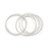 Memory Wire - Silver - Bracelet Wire - Jewelry Making Supplies - Coiled Wire - 