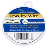 Jewelry Wire - SILVER - Sterling Silver Plated Beading Wire - 