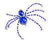 Christmas Spider Ornament Kit - Blue - Christmas Spider Ornament Kit - Christmas Spider to Make - 