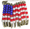 Patriotic Flag Pin Kit - Flag Pin - 