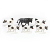 Mini Cow Figurines - Tiny Plastic Cows - Minii Plastic Cows - 