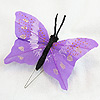 Painted Feather Butterfly - Lilac - Painted Feather Butterflies - 