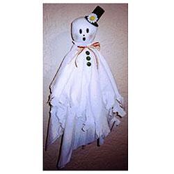 Halloween Ghost Project - Free Craft Instructions