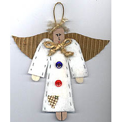 Fun & Easy Angel Ornaments - Free Christmas Craft Instructions