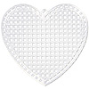 Plastic Canvas Hearts - Clear - Plastic Canvas - 