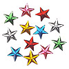 Faceted Star Rhinestones - Assorted - Acrylic Rhinestones - 