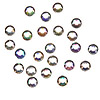 Stick on Round Faceted Rhinestone - Crystal AB - Rhinestones - Sticky Back Rhinestones - Adhesive Gems - 