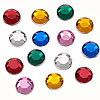 Acrylic Faceted Rhinestones - Assorted - Round Rhinestones - Faceted Rhinestones - Loose Rhinestones - 