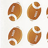 Football Stickers - Scrapbooking Stickers - Sports Stickers - 
