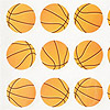 Basketball Stickers - Scrapbooking Stickers - Sports Stickers - 
