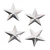 Star Sequins - Star Shaped Sequin - Silver - Star Shaped Sequins - 
