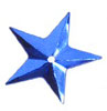 Star Sequins - Star Shaped Sequin - Dk Blue - Star Shaped Sequins - 