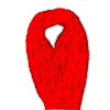 DMC Embroidery Thread - Embroidery Floss 606 - Bright Orange Red - Embroidery Floss - Embroidery Skeins - 