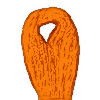 DMC Embroidery Thread - Embroidery Floss 740 - Tangerine - Embroidery Floss - Embroidery Skeins - 
