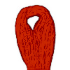 DMC Embroidery Thread - Embroidery Floss 900 - Dk Burnt Orange - Embroidery Floss - Embroidery Skeins - 