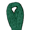 DMC Embroidery Thread - Embroidery Floss 910 - Dk Emerald Green - Embroidery Floss - Embroidery Skeins - 
