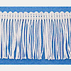 White Fringe Trim - Fringe Material - Fringe Fabric Trim - White - Fringe Trim By The Yard - Fringe Ribbon - 