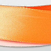 Satin Ribbon - Mandarin Orange - Satin Ribbon - Shiny Ribbon - Polyester Ribbon - Fabric Ribbon - 