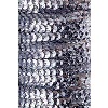 Sequin by the Yard - Silver - Safety Pins - 