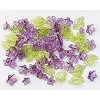 Acrylic Beads - Flower Beads - Leaf Beads - Acrylic Beads - Acrylic Flower Beads - Flower Shaped Beads