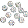 Round Aurora Borealis Beads - 3mm AB Beads - Aurora Beads - AB Pearl Beads - Round Beads