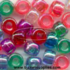 AB Transparent Pony Beads - AB Beads - Transparent Pony Beads - AB Pony Beads