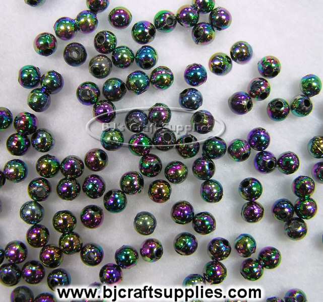 Pearl Beads - Round Beads - Round Pearls - Black Pearls - Loose Pearl Beads