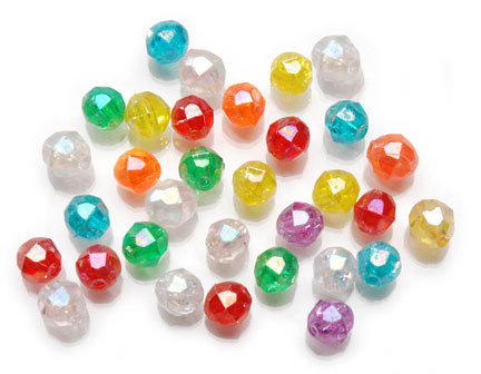 AB Beads - Faceted Beads