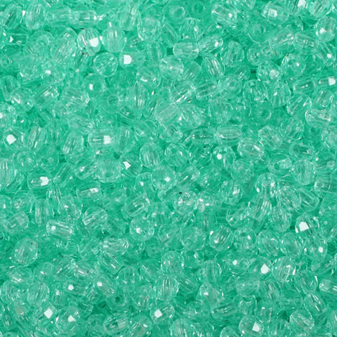 4mm Faceted Beads - Acrylic Faceted Beads